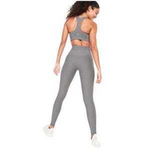 Old Navy NWT Gray High-waisted PowerSoft Leggings size Large